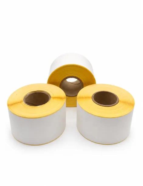 52 mm × 100 m – étiquettes thermiques continues avec support – carton de 50 rouleaux