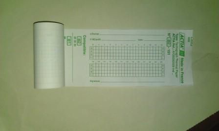 bobine thermique tachygraphe. Les 3 rlx