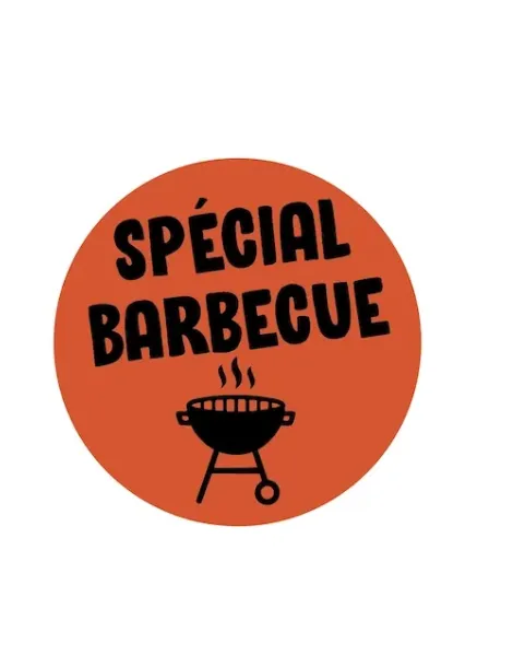Etiquette SPECIAL BARBECUE Ø 40. Les 1000