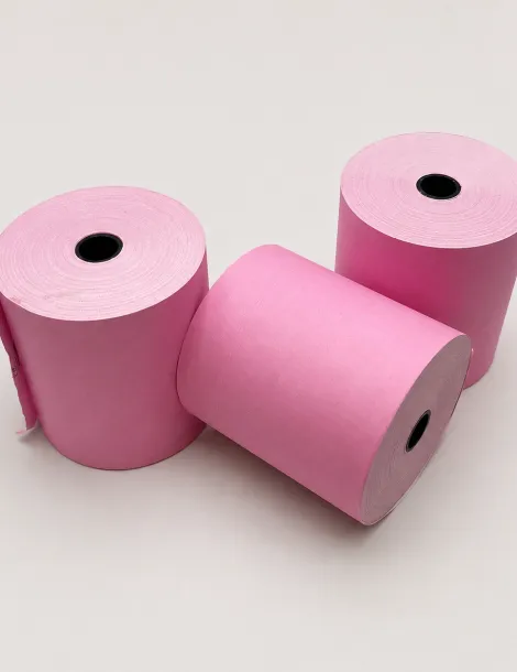 76x70x12 1 pli, rose. Les 50 bobines