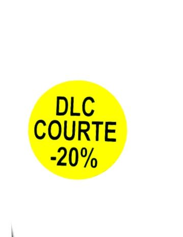 Etiquette DLC Courte -20%