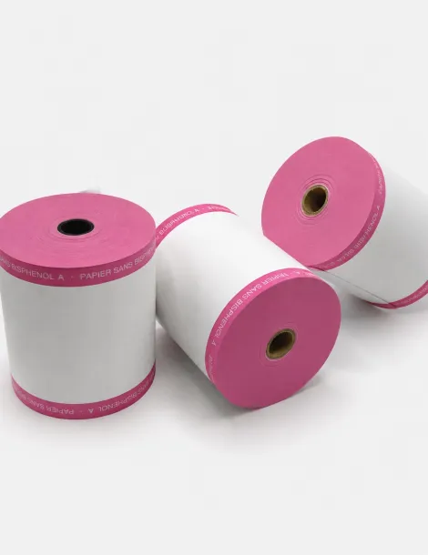80x70x12 thermique liseret rose. Les 50; Sans bisphénol A