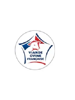 Etiquette Viande ovine Française. 2000 étiquettes par rouleau